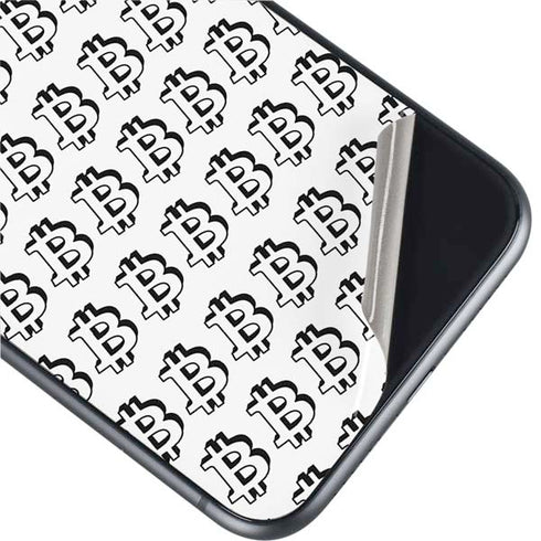 Bitcoin Pattern iPhone 11 Skin